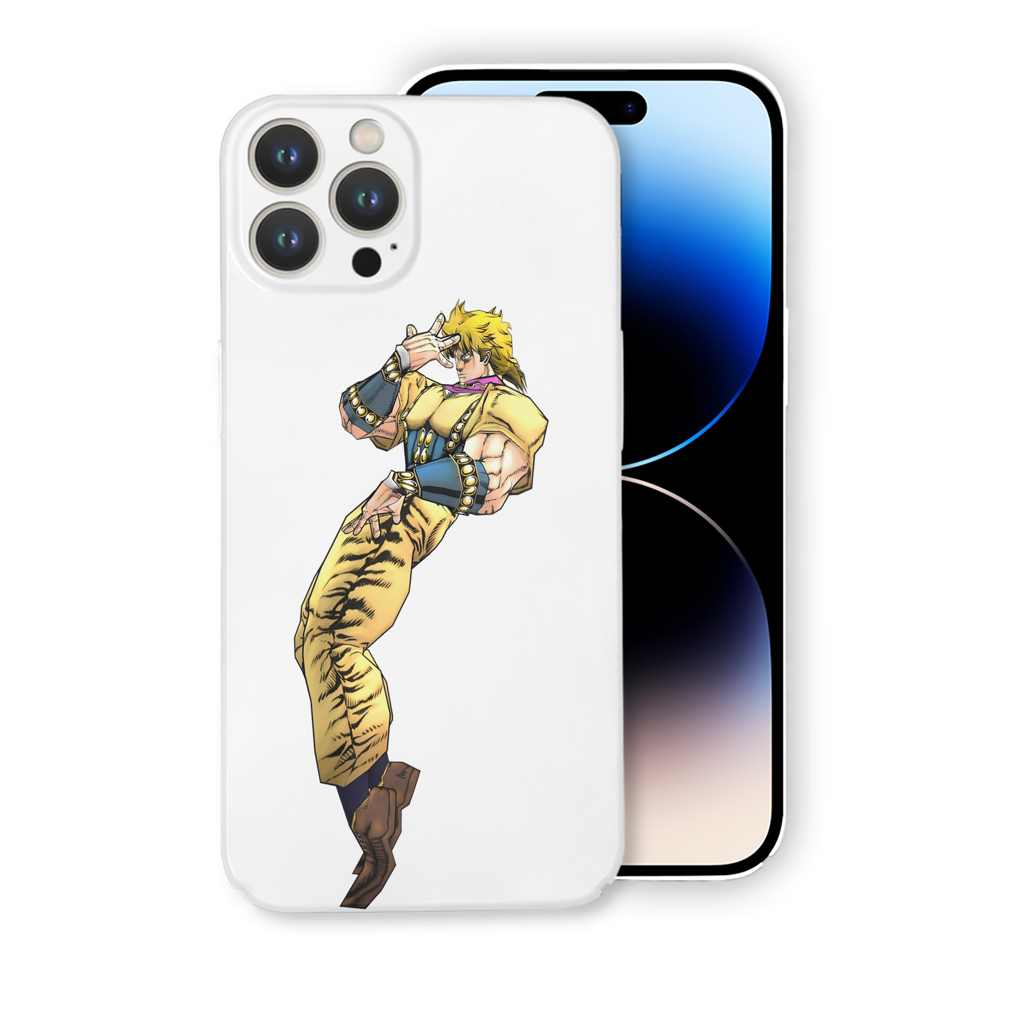 （画像用） ジョジョの奇妙な冒険 ディオ?ブランドー JoJo's Bizarre Adventure Dio Brando 【iPhone 14シリーズ対応】ハードケース